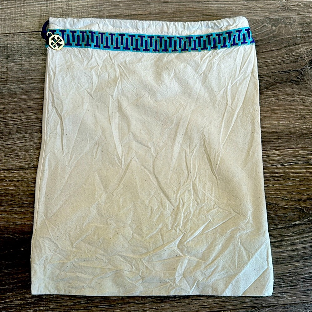 Tori Burch drawstring dust bag